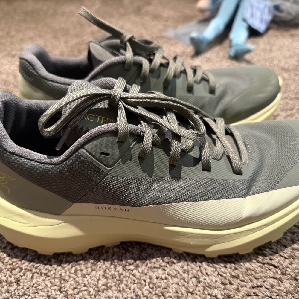 Arc'teryx Norvan Shoes - Gray and Cream
